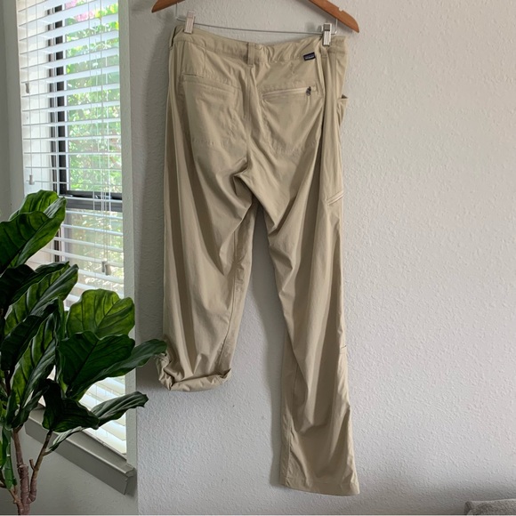 Patagonia Quandary Roll Up Hiking Pants size 8 Adjustable Waist Lightweight - Picture 6 of 15